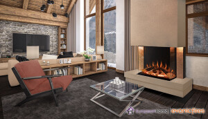 Tyrell Electric Fireplace