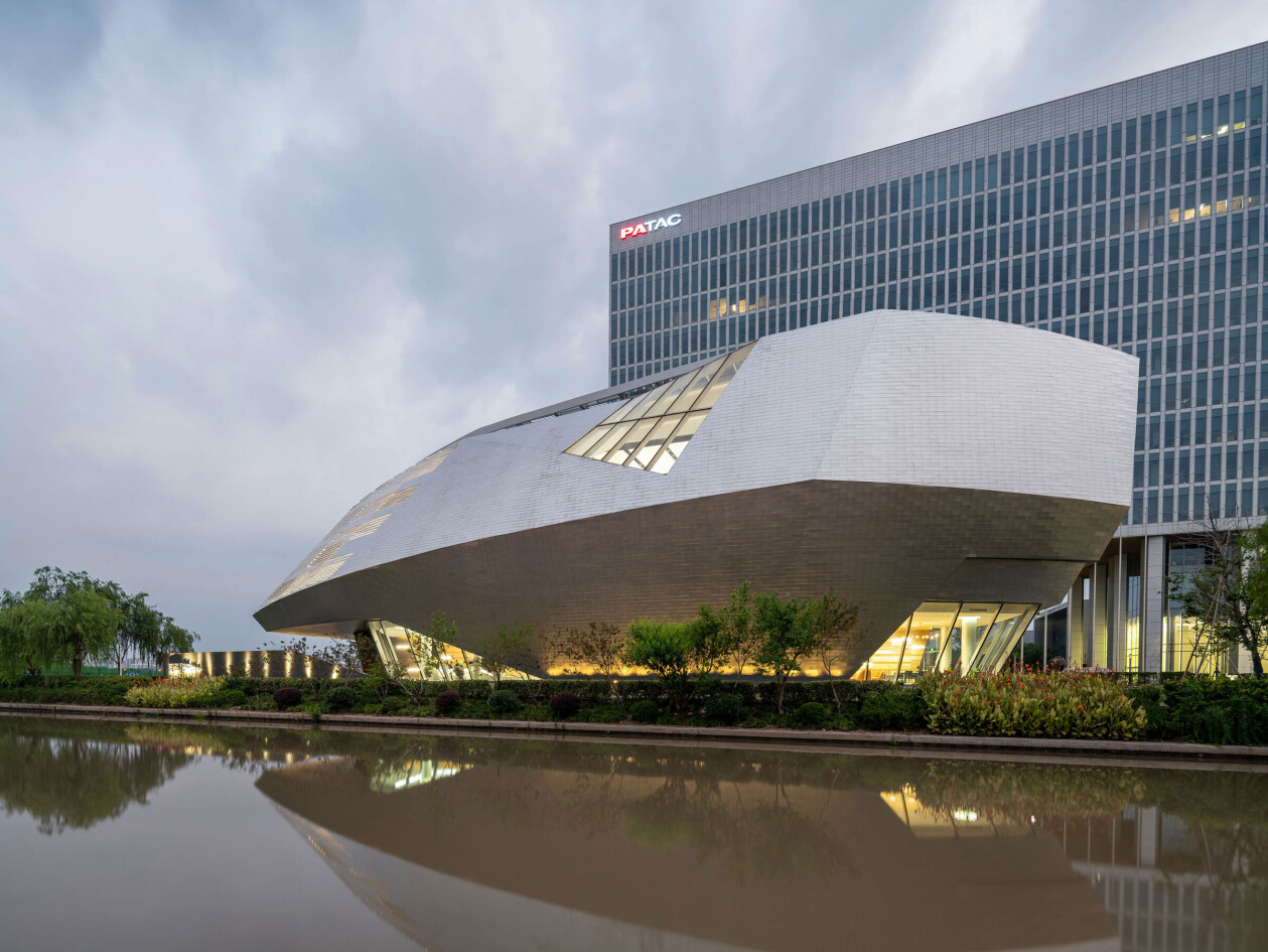 Cadillac House Shanghai invokes Feng-Shui principles to translate the American luxury brand into a design concept for the Chinese market