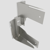 WALL SPACER IN STAINLESS STEEL