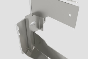 WALL SPACER IN STAINLESS STEEL