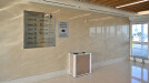 DeepStream's Custom Modern "no-touch" Commercial  Trash and Recycling Receptacle with 3form panels