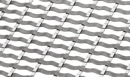 M14Z-7 Stainless Woven Wire Mesh Pattern