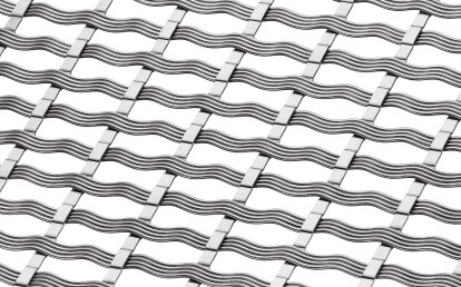 M14Z-7 Stainless Woven Wire Mesh Pattern