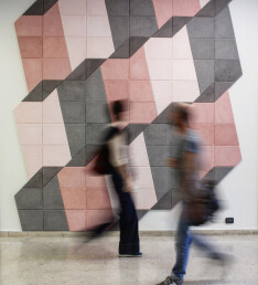 Milleforma installation "Modulo Base at  FAST - Milano Congress Center