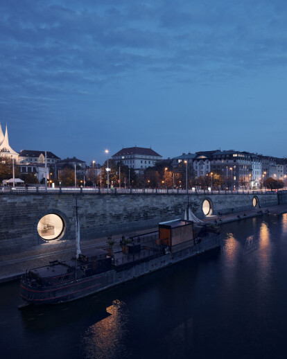 Revitalization of Prague riverfront area