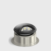 Drive-over LED in-ground luminaires - For illuminating vertical surfaces