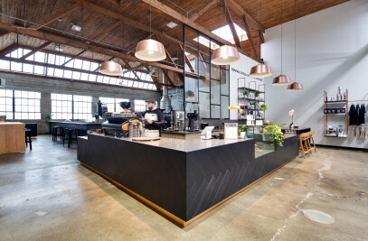 Pallet Coffee Roaster Headquarter