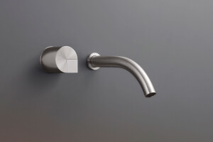 DET17 - Wall mounted mixer with spout L. 170 mm