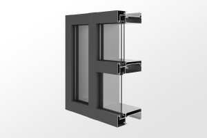 YCW 750 Inside Glazed Curtain Wall System