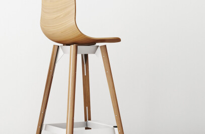 Loku Bar Stool Composite