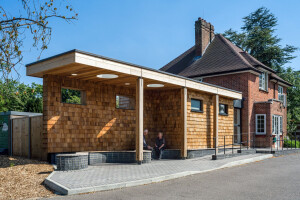 Mourners Lodge at North Watford Cemetery