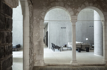 History of an ancient Ottoman basalt building incorporated into a luxury hotel concept