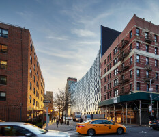 BIG completes curving mixed-use residential project in Harlem
