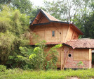 Surrounded by orchards and bamboo groves