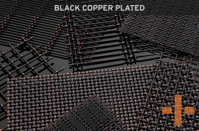 Black Copper Plated Finish
