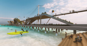 Grand Recreational Pier in KISH Island