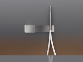 REG10 - Progressive mixer set for bathtub/shower with hand shower Ø 18 mm