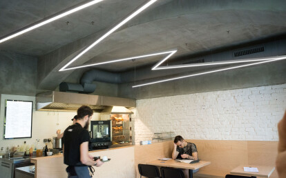 KRO Kitchen, Luxifer s.r.o, Alumia cz s.r.o. 3035 extrusion - Lighting fixtures can be combined to form lighting strings