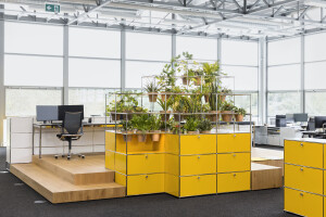 WORLD OF PLANTS FOR USM HALLER | Office storage unit