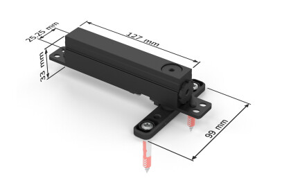 Stealthpivot NL - compact pivot hinge