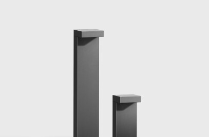 LED bollards - Asymmetrical or flat beam light distribution