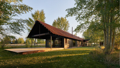 Minimalist Logan Pavilion designed to evolve over time