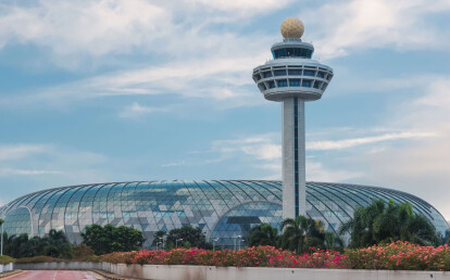 Jewel Changi Singapore Airport | Solarban® 70 Glass Solarban® 72 Starphire® Glass