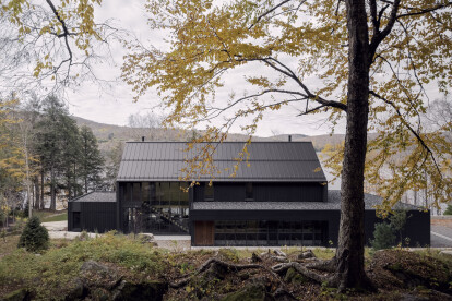 Sensitively sited MTR House becomes a backdrop to a rocky landscape