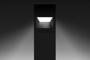 LED bollards - Spatial illumination of horizontal surfaces