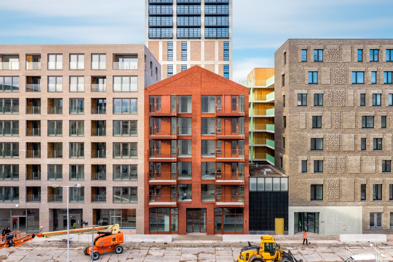 Red Ruby completed in an emerging Amsterdam neighbourhood