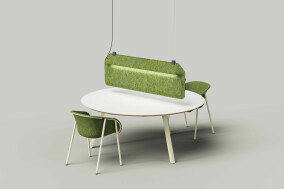 AK 2 Workplace Divider Lamp Hanging
