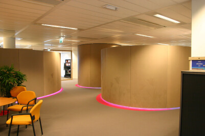 Tulip panels for IGZ Office Amsterdam