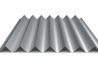 Isis triangular metal facade cladding panels for custom geometries