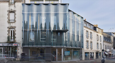 Agency GIBOIRE Morbihan Heavy glass facade