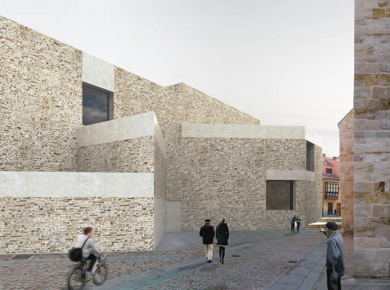 Geometrically complex Museum of Semana Santa de Zamora responds to history and memory of site