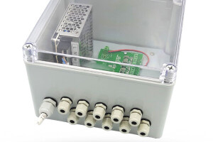 JUNCTION BOX WITH TRANSFORMER FOR FAUCETS, URINALS, TOILETS AND SHOWERS