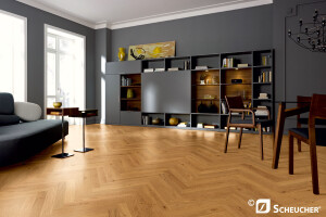 Bilaflor two-layer parquet engineered wood flooring made in Austria