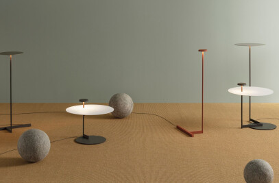 Flat Floor Lamps