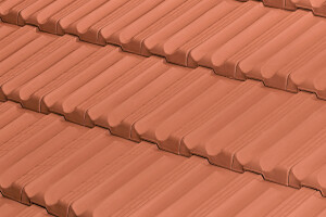 ALICANTINA-12 FLAT ROOF TILE | RED
