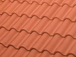 TB-12 ceramic roof tile | Red