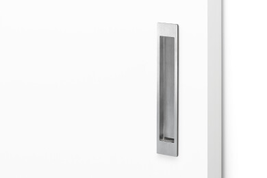 Asta Door Pull in Brushed Stainless