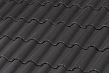TB-12 CERAMIC ROOF TILE | PLAIN COLOUR GRAPHITE TB-12 CERAMIC ROOF TILE | PLAIN COLOUR GRAPHITE