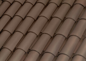 C-50.21 CELLER CURVED ROOF TILE | NATURE BROWN