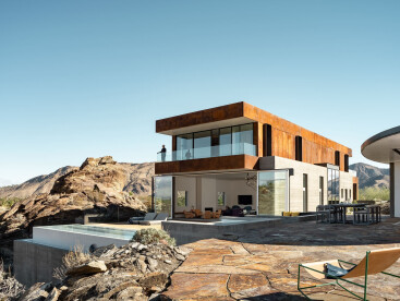 Ridge Mountain House arises from the austere beauty of the desert