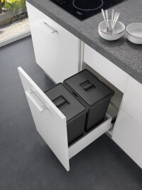 Waste bin systems and Pull-out units