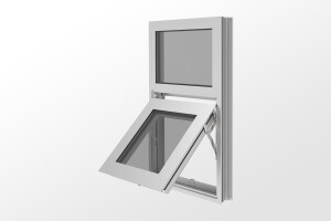 YOW 350 T Thermally Broken, Heavy-Wall Window System for Insulating Glass