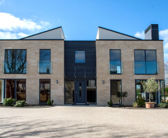 Contemporary house outside the village