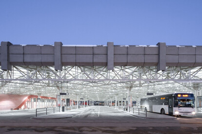 Chybik + Kristof Architects preserve Brutalist architectural heritage while advocating for positive social change through their redesign of the Zvonarka Central Bus Terminal