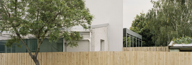 From the street, the project is a pared-back, unobtrusive addition to the neighbourhood.