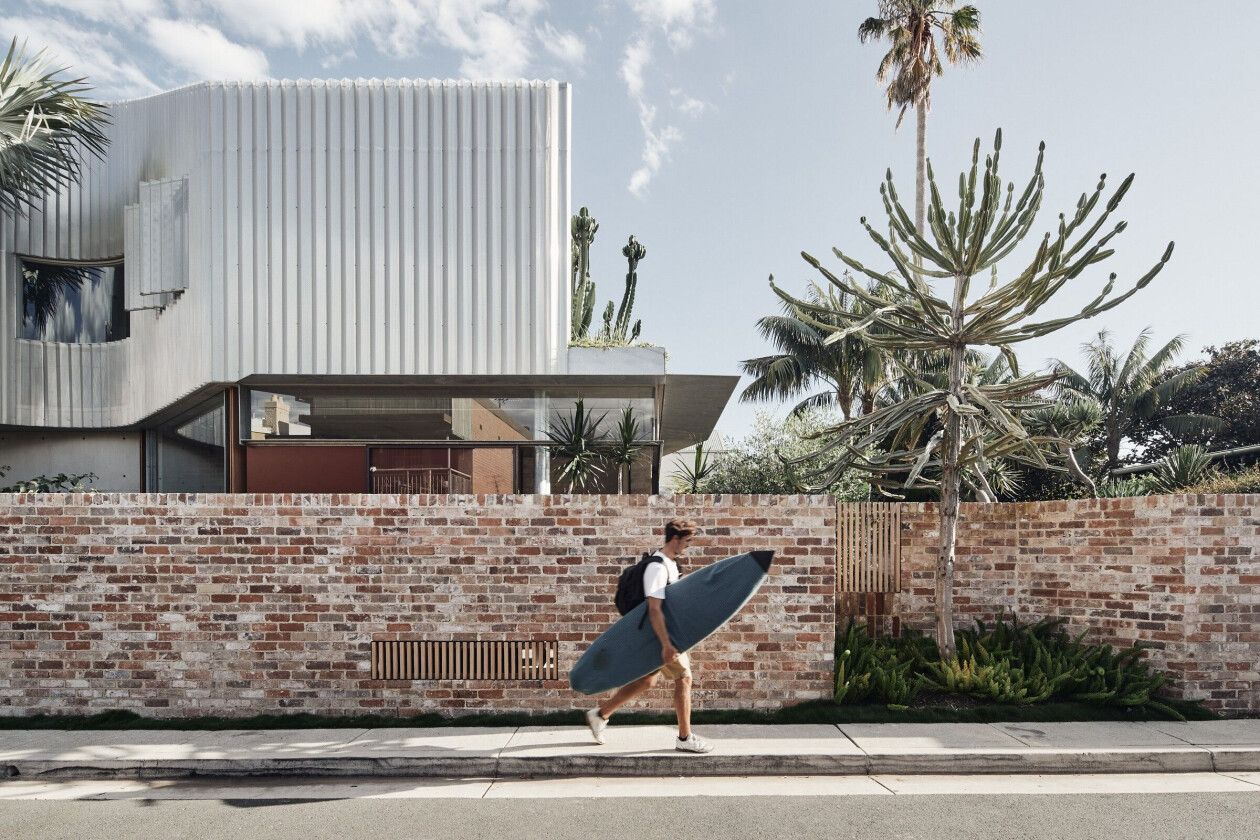 Bismarck House engages with its laneway in a challenge to conventional housing typology